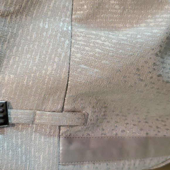 *SALE* Dolce & Gabbana silver stripe slacks - Picture 2 of 11